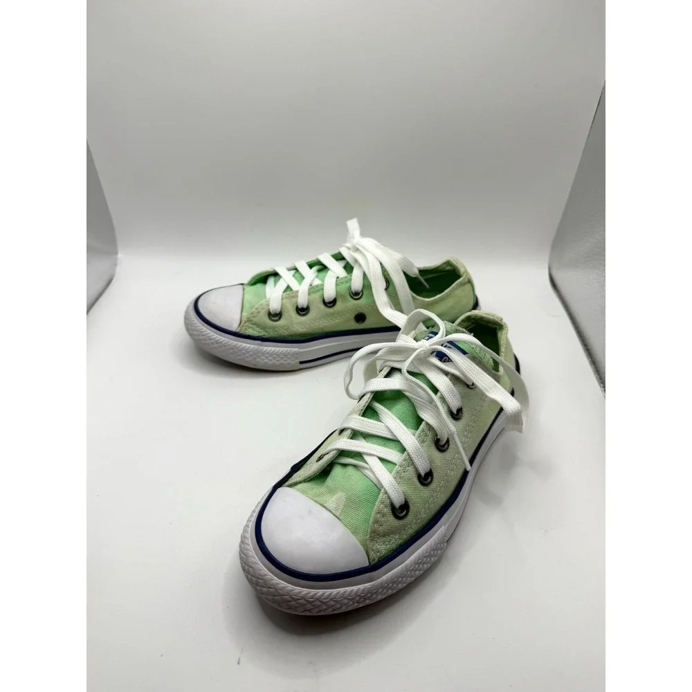 Converse Chuck Taylor All Star 660105F‎ Unisex Kids 1 Sneaker Green Canvas Shoes